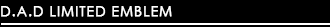 D.A.D EXE LIMITED EMBLEM