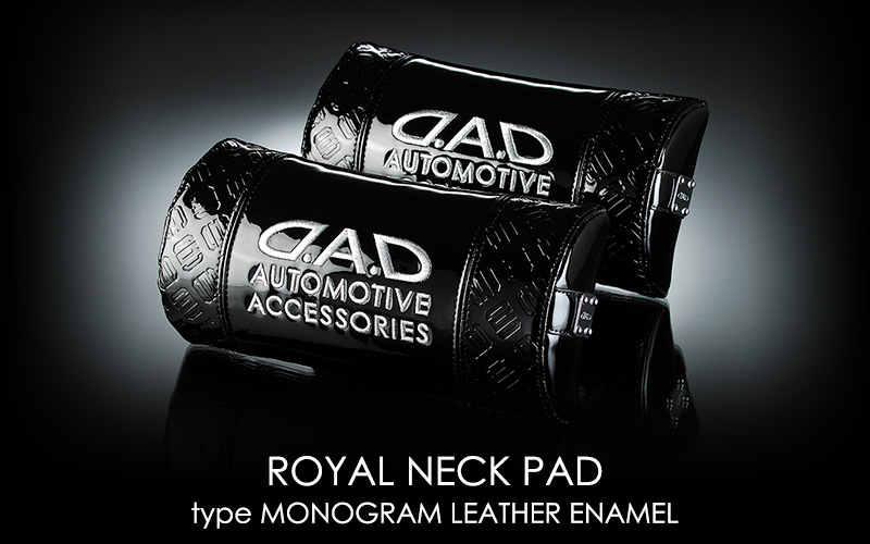 ROYAL NECK PAD type MONOGRAM LEATHER ENAMEL