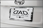 ■ LUXURY CRYSTAL LICENSE FRAME : REAR