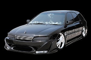 BLACK MAFIA ACCORD WAGON TYPE-1 [ CE1/CF2 ] Mar.94-Oct.97 - front