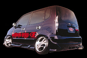 BLACK MAFIA CAPA TYPE-1 [ GA4,6 ] Early model Apr.98-Nov.00 - rear