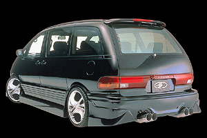 BLACK MAFIA ESTIMA TYPE-1 [ TCR ] Early and middle model May.90-Jan.98 Late model Jan.98-Dec.99 - rear