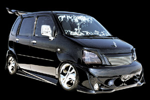 BLACK MAFIA WAGON R DEVIL FENDER [ MC ]  Oct.98-Sep.03 _front