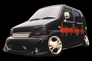 BLACK MAFIA WAGON R TYPE-3 [ CT/CV ] Sep.93-Oct.98 _front