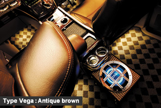 Type Vega : Antique brown