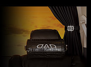 D.A.D LUXURY CURTAIN type GEMMY REAR WINDOW MODEL