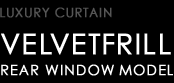 D.A.D LUXURY CURTAIN VELVET FRILL VERSION REAR WINDOW MODEL