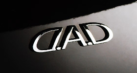 D.A.D 3D EMBLEM - size L : installation sample