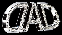 D.A.D EXE EMBLEM - size L : Crystal