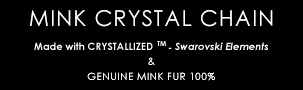 MINK CRYSTAL CHAIN