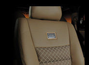 D.A.D DESIGN LEATHER SEATCOVER type MONOGRAM