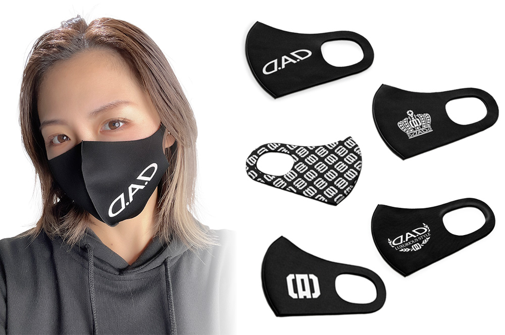 D.A.D WASHABLE MASK 【GL009/010/011】