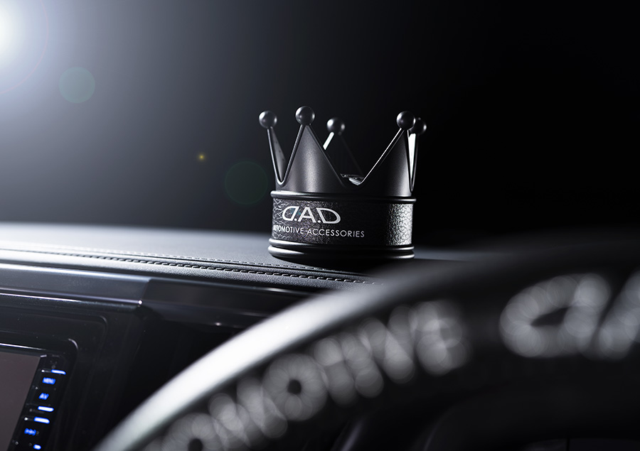 AUTOMOTIVE FRAGRANCE TYPE ROYAL KING MATTE BLACK 【AF002】