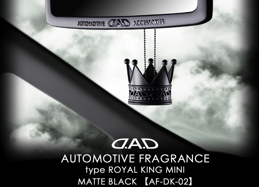 AUTOMOTIVE FRAGRANCE type ROYAL KING MINI MATTE BLACK