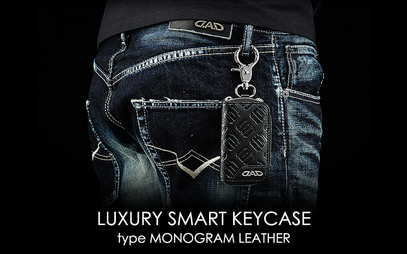 LUXURY SMART KEYCASE type MONOGRAM LEATHER