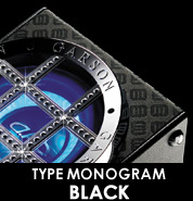 TYPE MONOGRAM　BLACK