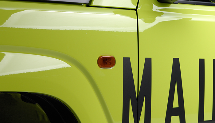 サイドウィンカーカバー スモーク