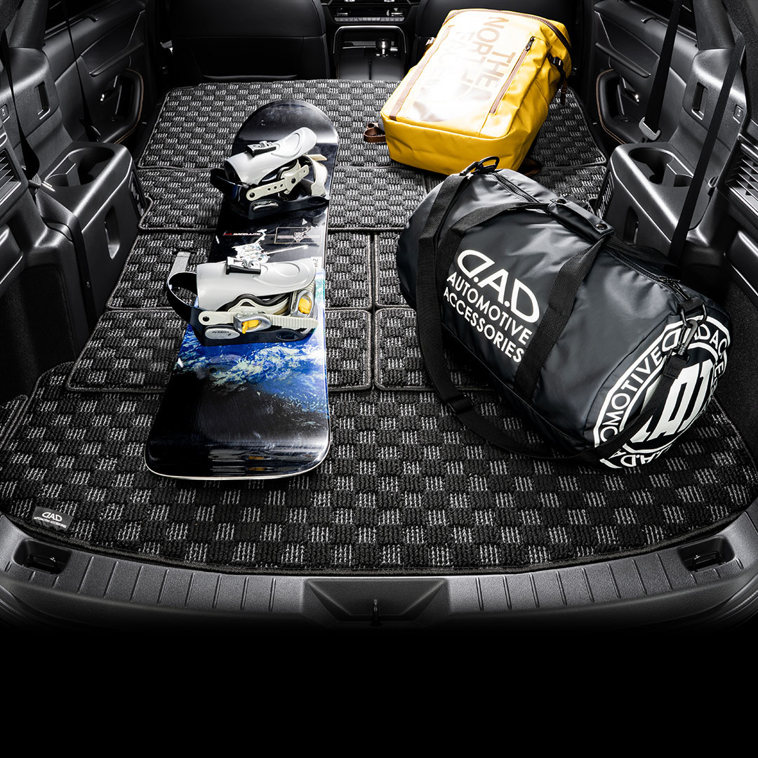 DAD LONG LUGGAGE MAT CHECK MODEL for CX-80 (品番：DMZ0008,DMZ0009,DMZ0010)