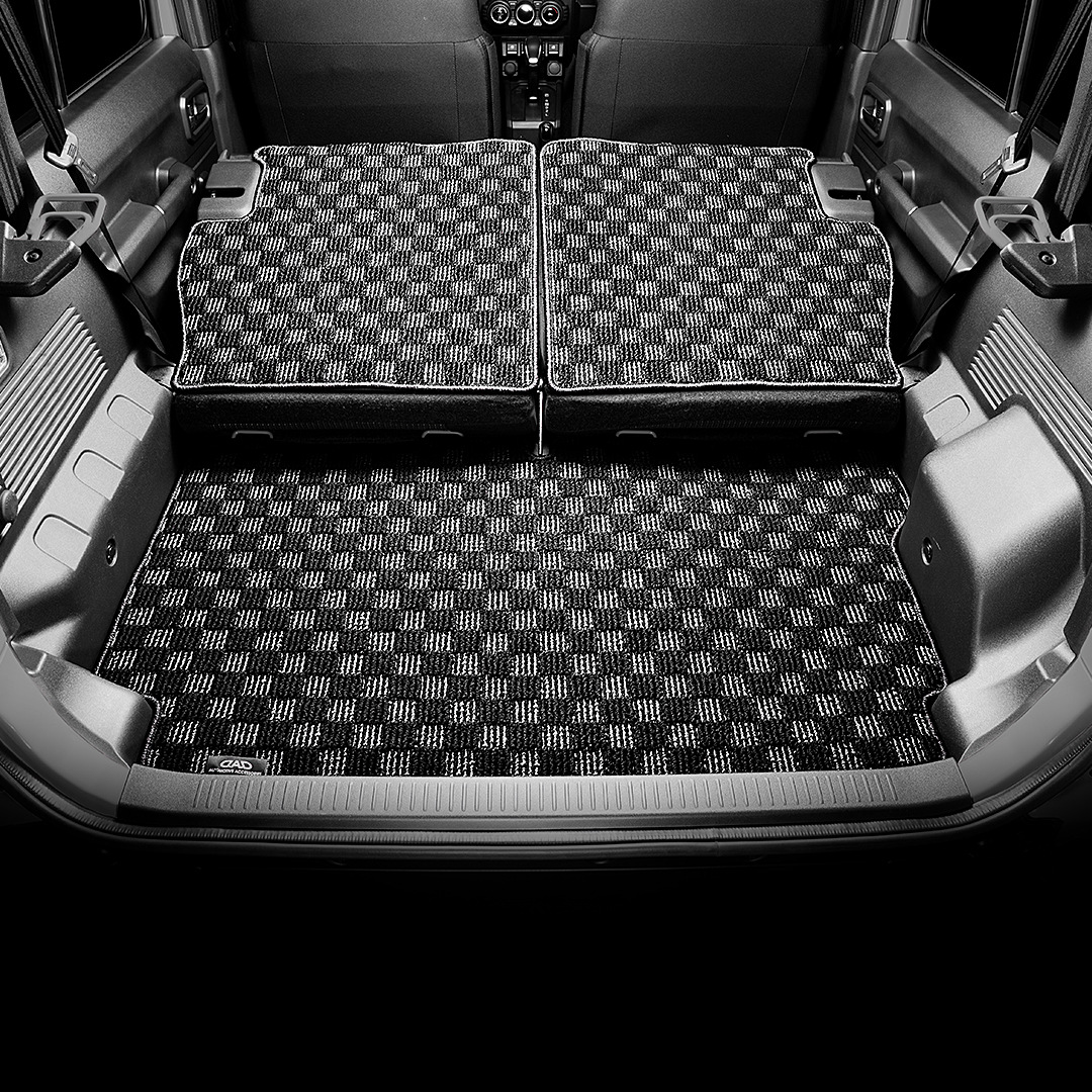DAD LONG LUGGAGE MAT CHECK MODEL for JIMNY NOMADE JC74W (品番：DSZ0017)