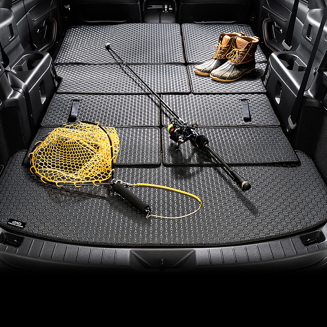 DAD TOUGH RUBBER LONG LUGGAGE MAT for CX-80 (品番：DMZ0008,DMZ0009,DMZ0010)