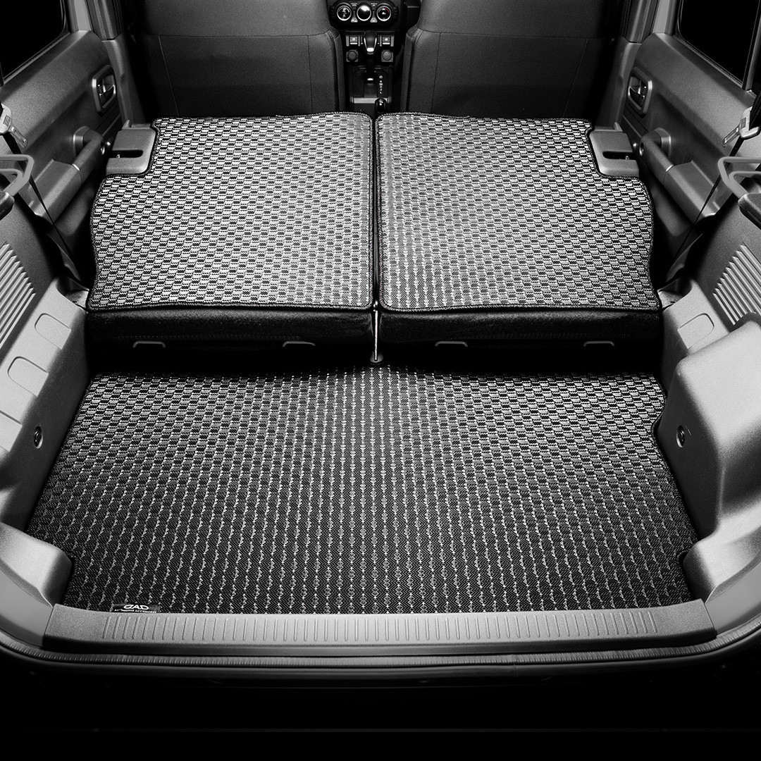 DAD TOUGH RUBBER LONG LUGGAGE MAT for JIMNY NOMADE　JC74W (品番：DSZ0017)