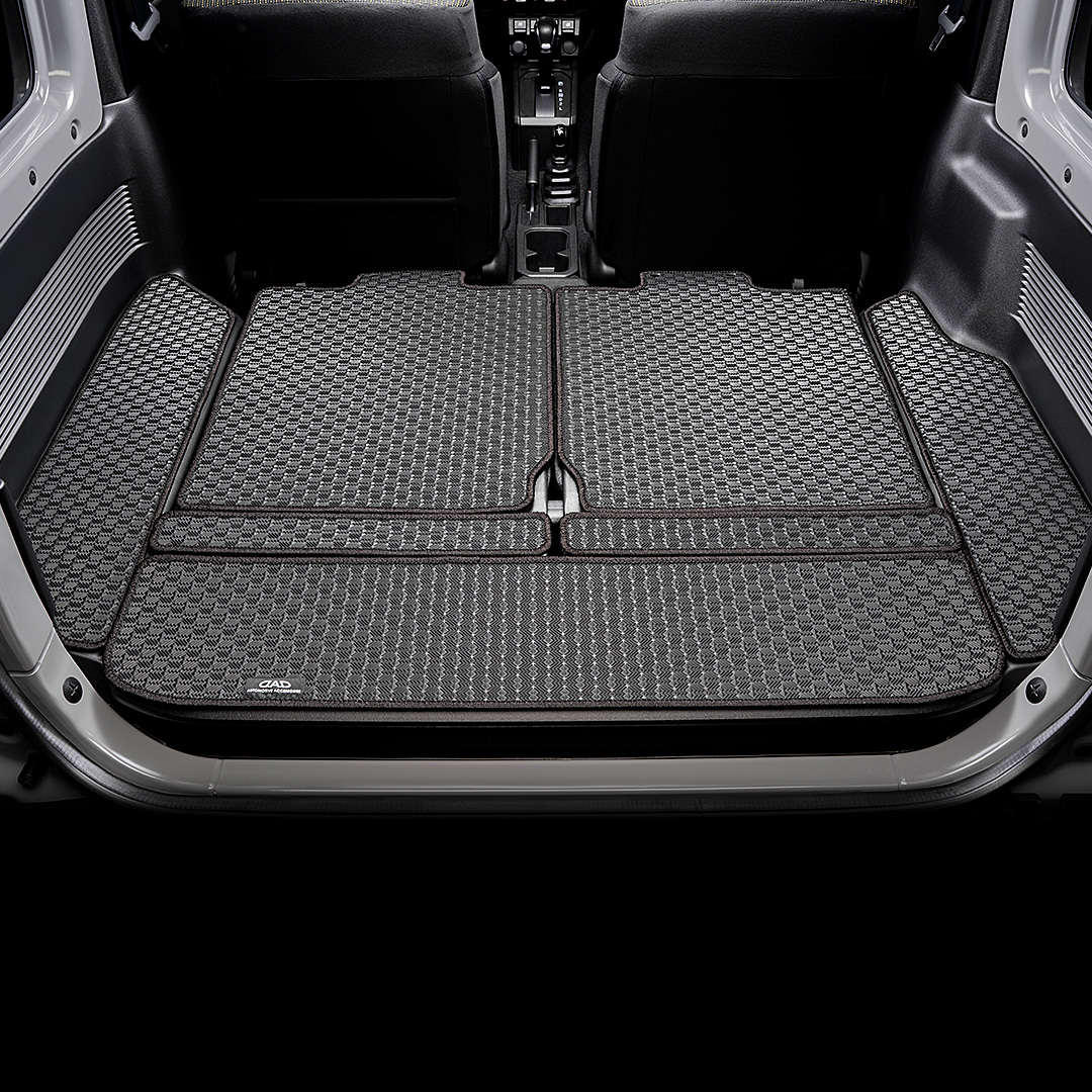 DAD TOUGH RUBBER LONG LUGGAGE MAT for JIMNY JIMNY SIERRA JB64W/74W (品番：DSZ0008,DSZ0009,DSZ0010)