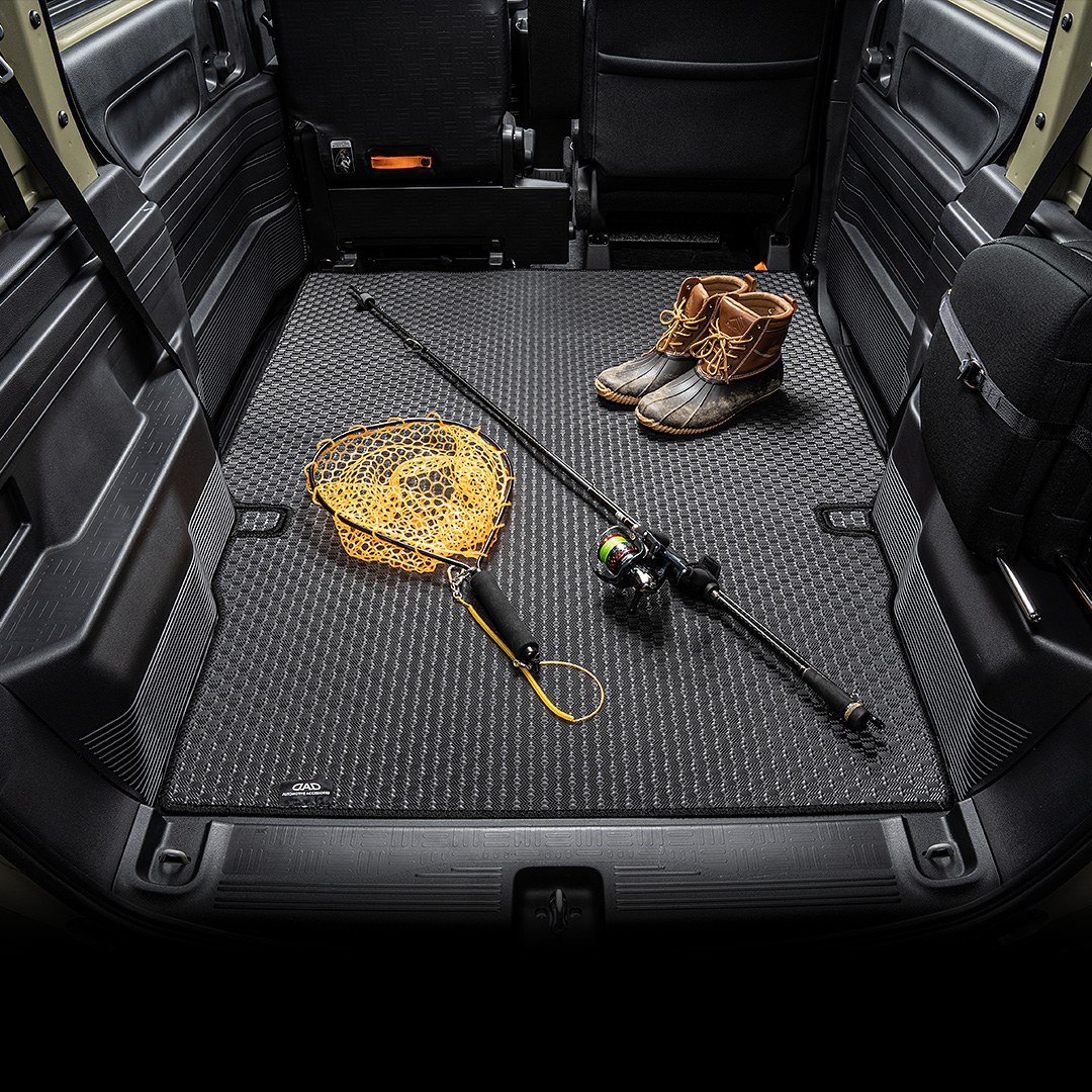 DAD TOUGH RUBBER LONG LUGGAGE MAT for JJ3 N-VAN e: