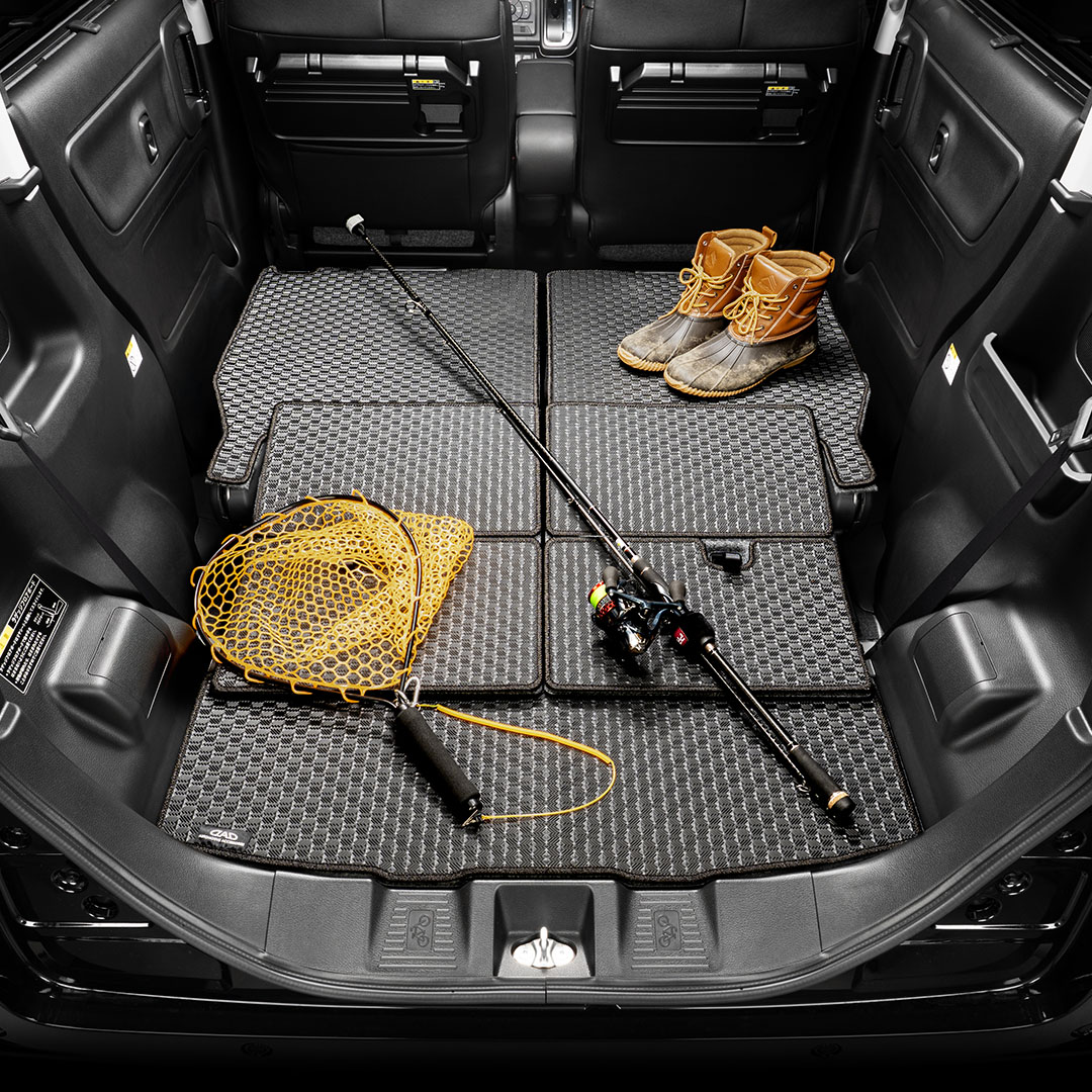 DAD TOUGH RUBBER LONG LUGGAGE MAT for MK53S SPACIA / SPACIA CUSTOM