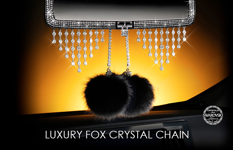 LUXURY FOX CRYSTAL CHAIN