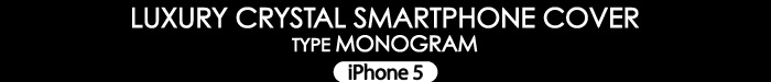 LUXURY SMART PHONE CASE type MONOGRAM LEATHER