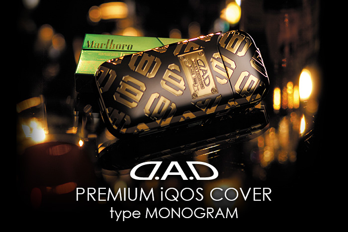 D.A.D PREMIUM iQOS COVER type MONOGRAM