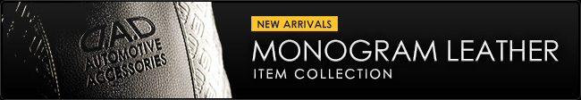 MONOGRAM LEATHER Item Collection