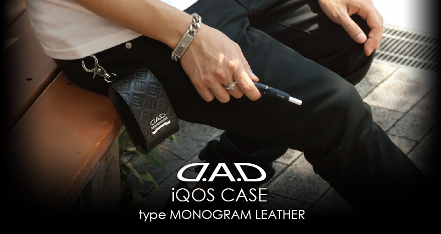 D.A.D iQOS CASE type MONOGRAM LEATHER