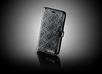 スマートフォンカバー タイプ モノグラムレザー【iPhoneX】 