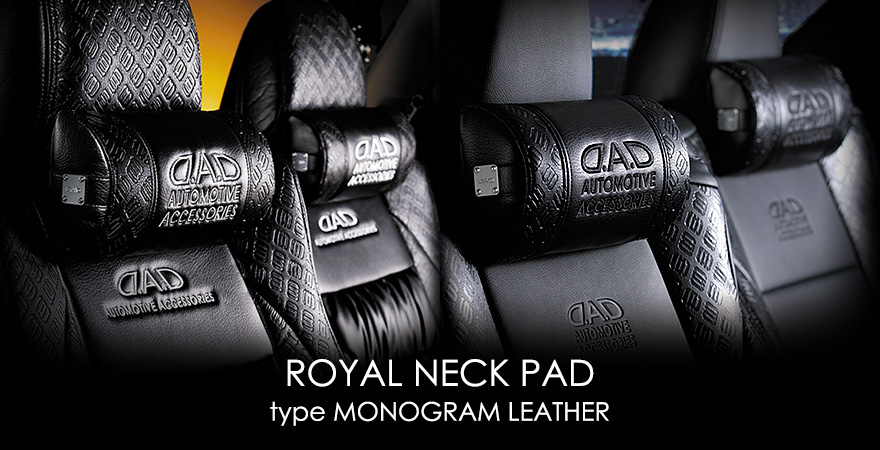 ROYAL NECK PAD type MONOGRAM LEATHER