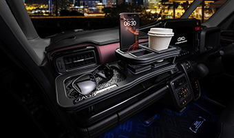 フロントテーブル マットブラック