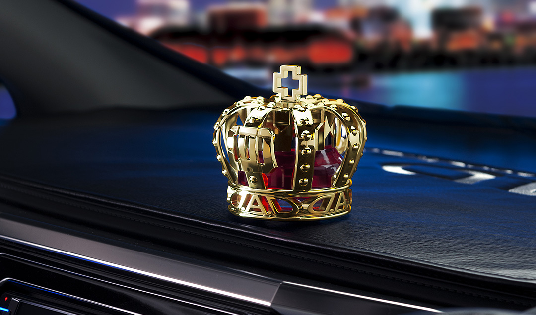 オートモーティブ フレグランス タイプ クラウン ゴールド