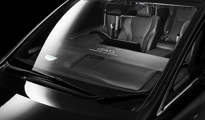 レザーダッシュマット