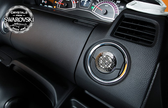 クリスタル A/C エンブレム H-A 【SB123】