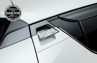 クリスタル リアドア ハンドルカバー T-A【SB113】