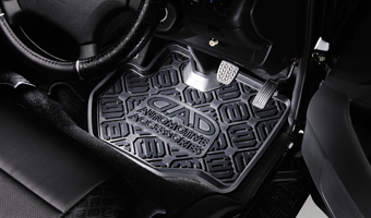 ラバーマット for H200ハイエース