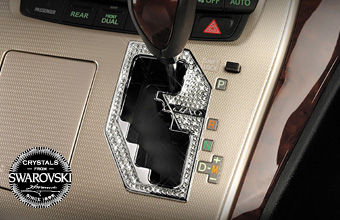 クリスタル シフトゲートカバー [20系 アルファード/ヴェルファイア] T-C 【SB144】