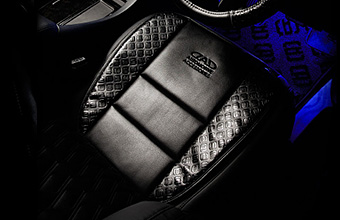 シートクッション タイプ モノグラムレザー 【HA463】