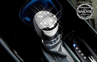 クリスタル シフトノブカバー T-B【SB106】