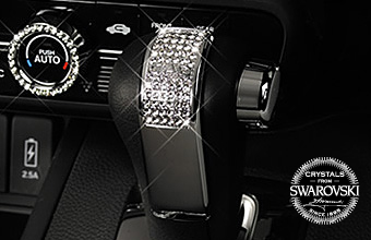 クリスタル シフトノブカバー H-A【SB157】