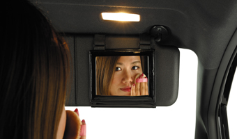 サンバイザーワイドミラー【HA546】