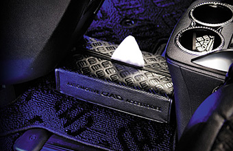 ティシューケース タイプ モノグラムレザー 【HA466】