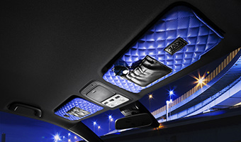 サンバイザーカバー<br>キルティングカラー