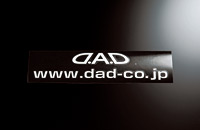 D.A.D ステッカー HPアドレス