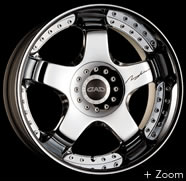 ツェンレインDR302 - 3D クローム（ALUMITE RIM)